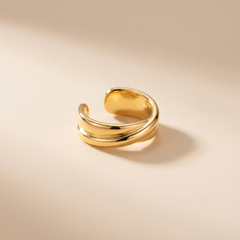 Gold Ear Cuff (No Piercing)