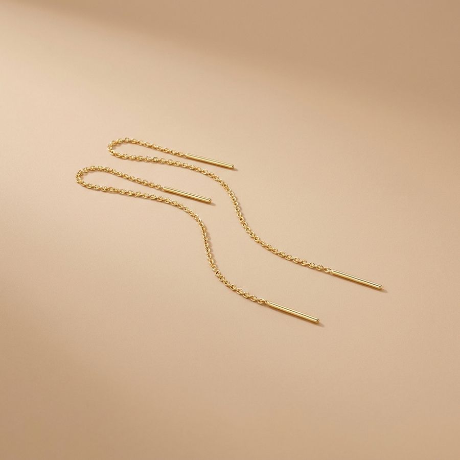 Gold Threader Earrings