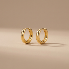 Small Gold Hoop Earrings
