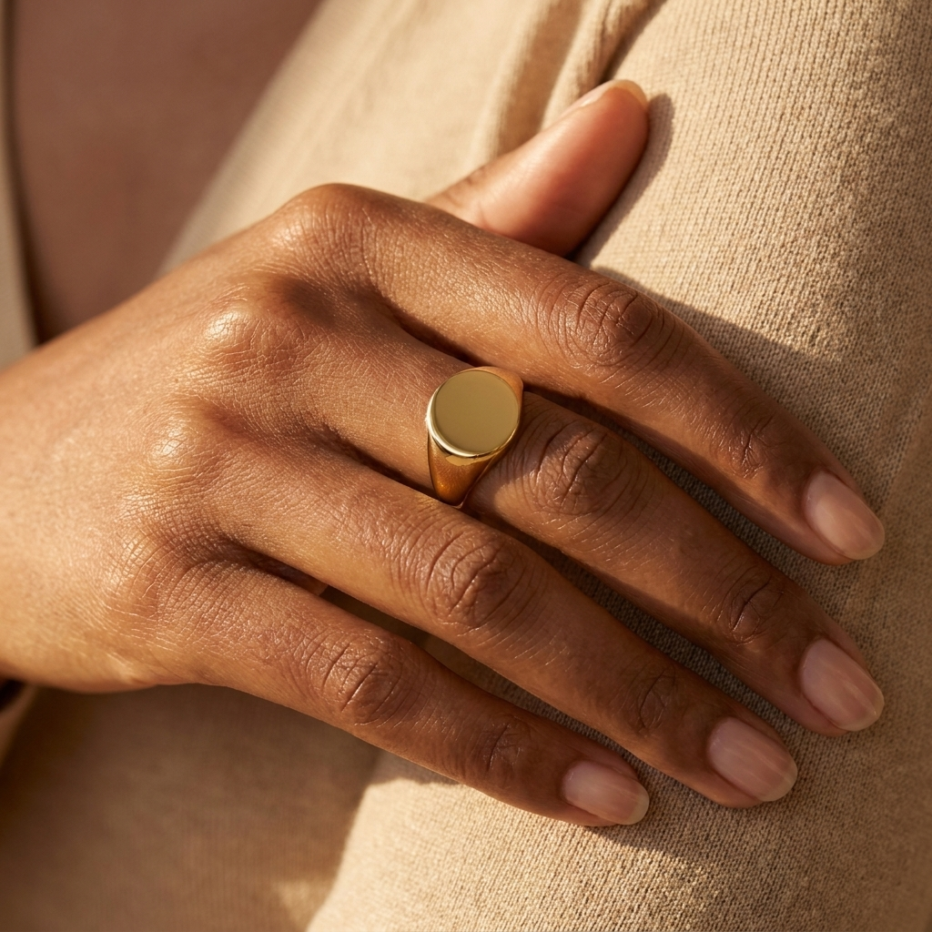 Gold Signet Ring