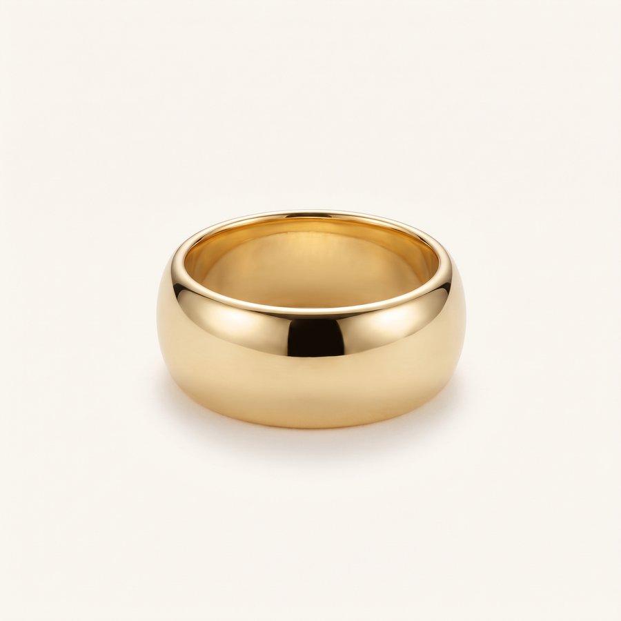 Gold Dome Ring