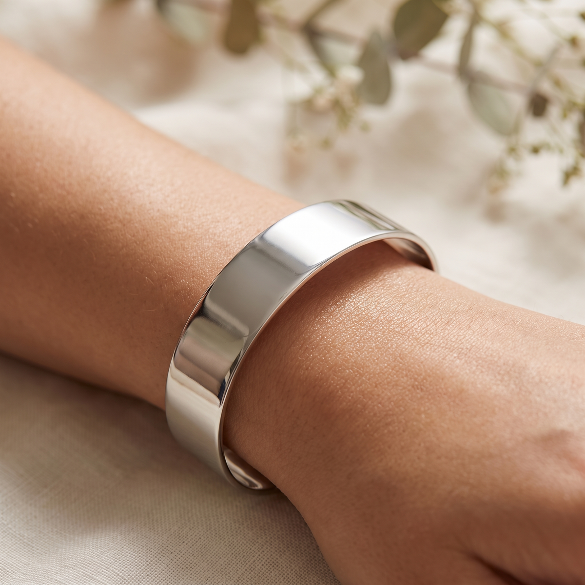 Silver Cuff Bracelet