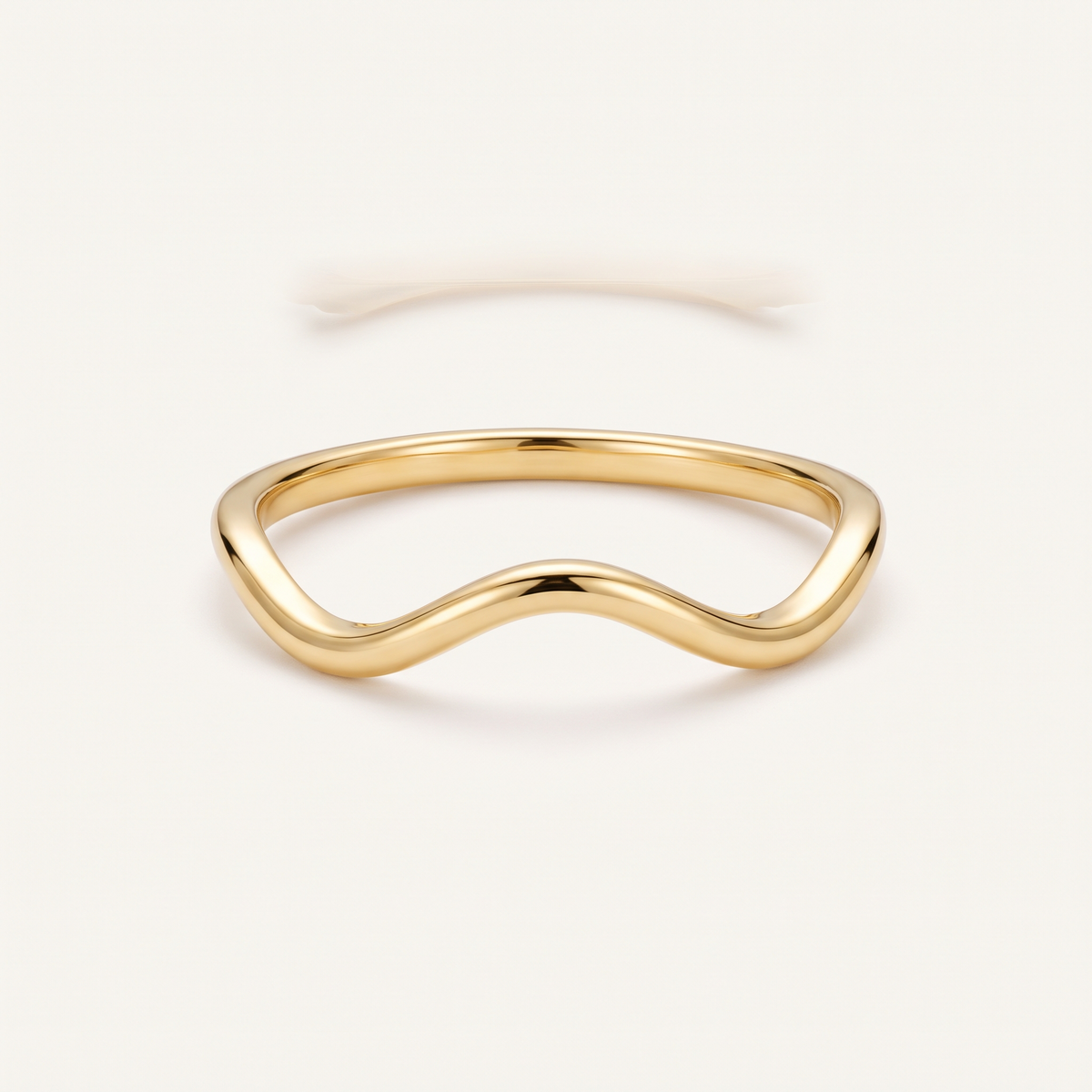 Gold Wave Ring