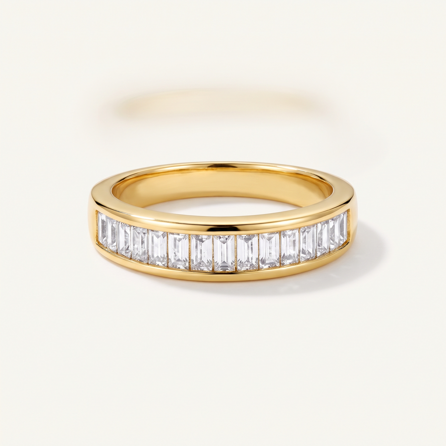 Gold Baguette Ring
