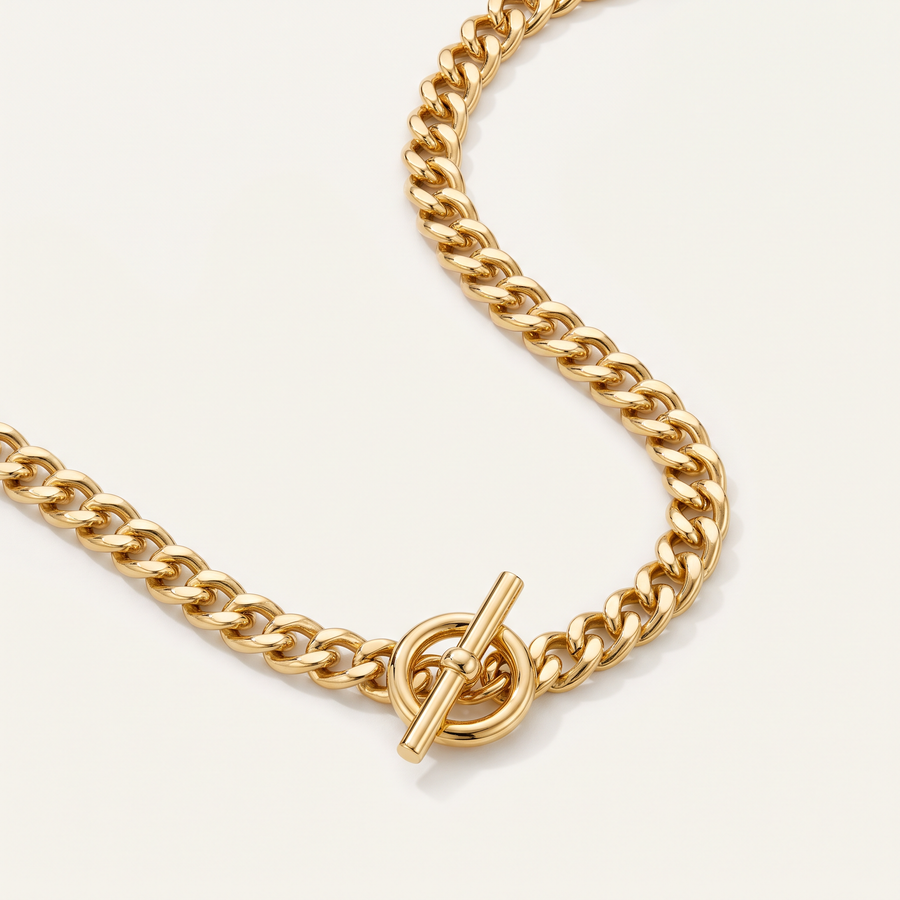 Gold Toggle Necklace