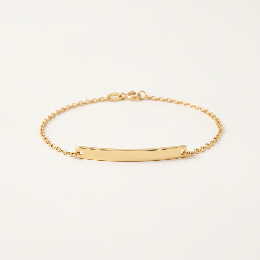 Gold Bar Bracelet