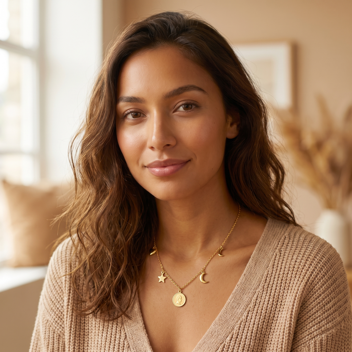 Gold jewellery in water