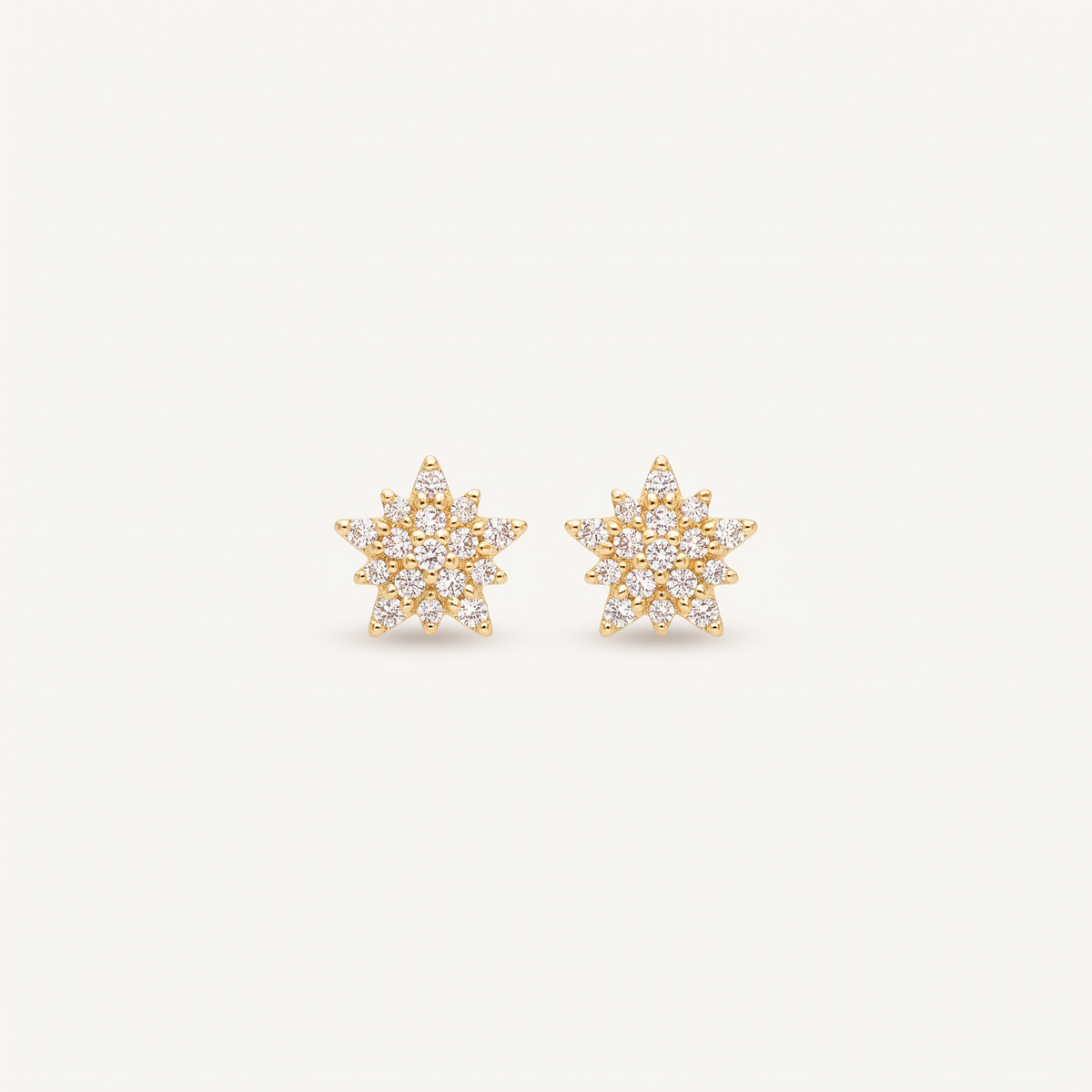 Gold Zodiac Constellation Studs