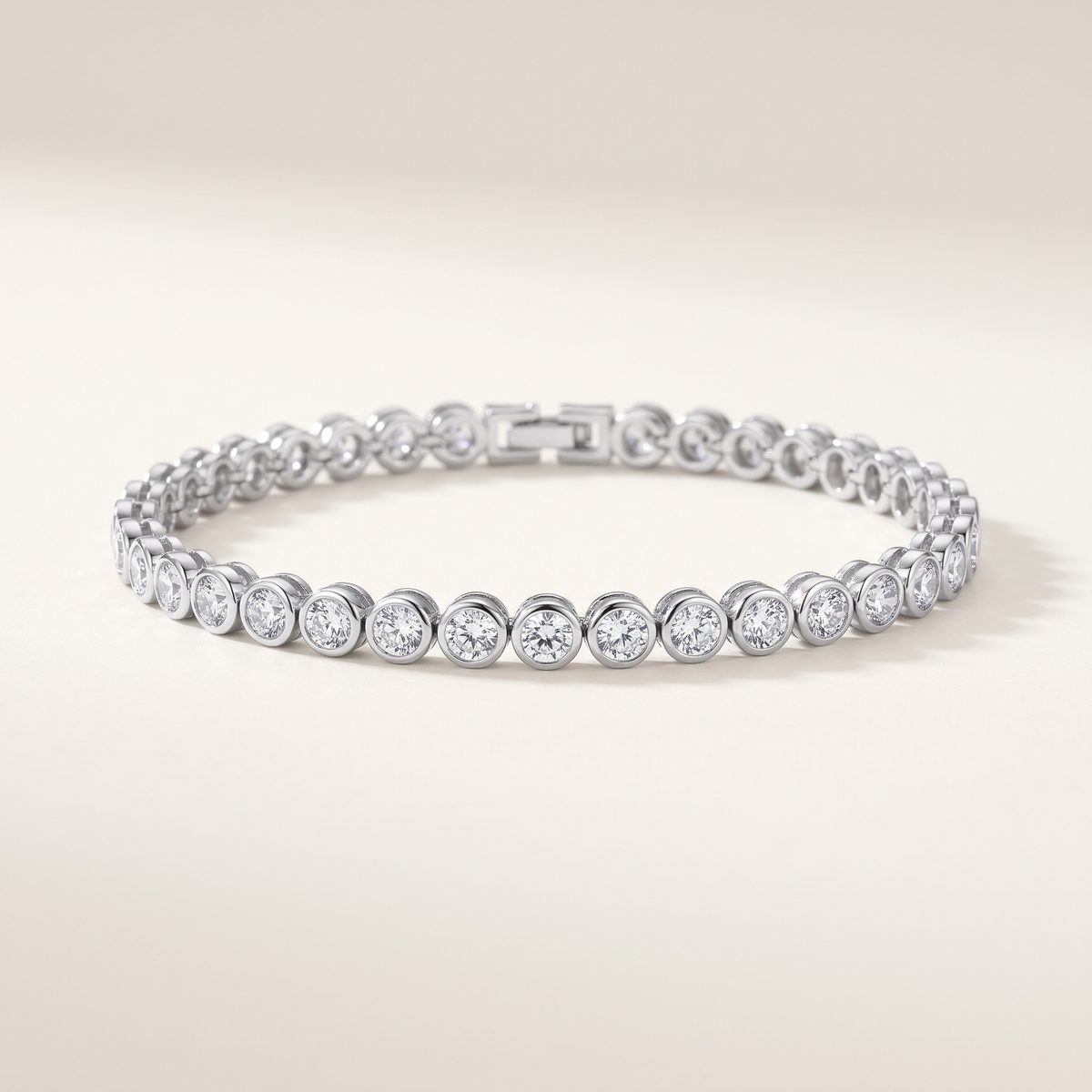 Silver Tennis Bracelet