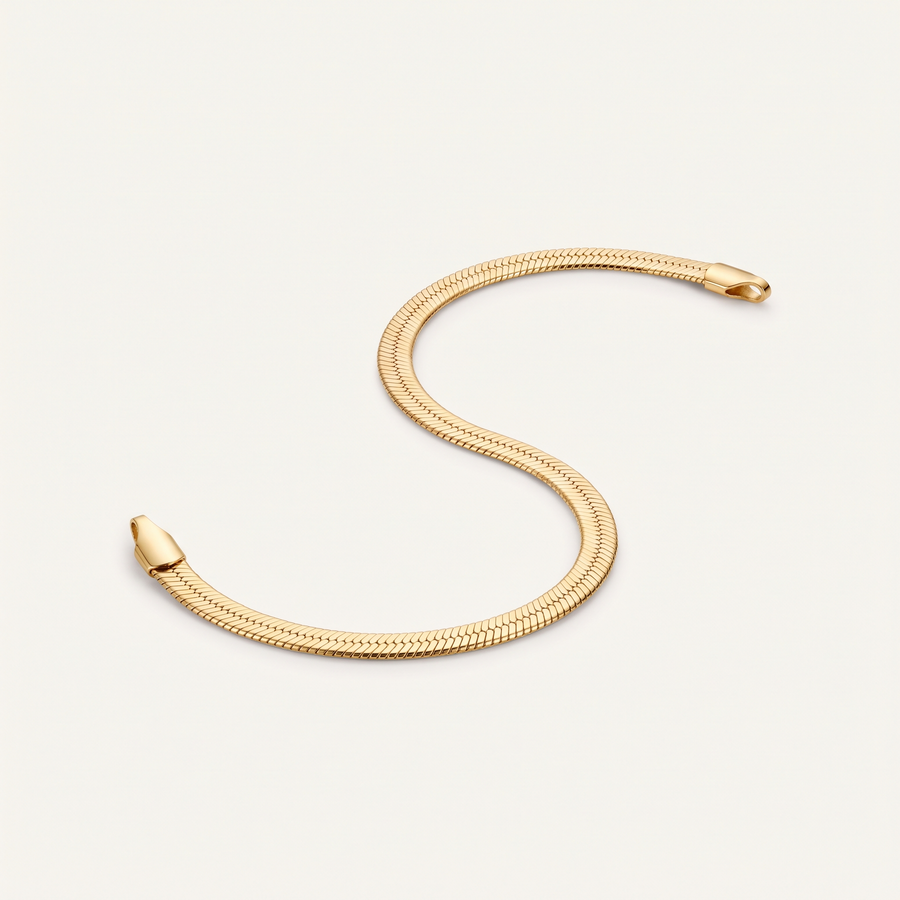 Gold Snake Chain Bracelet
