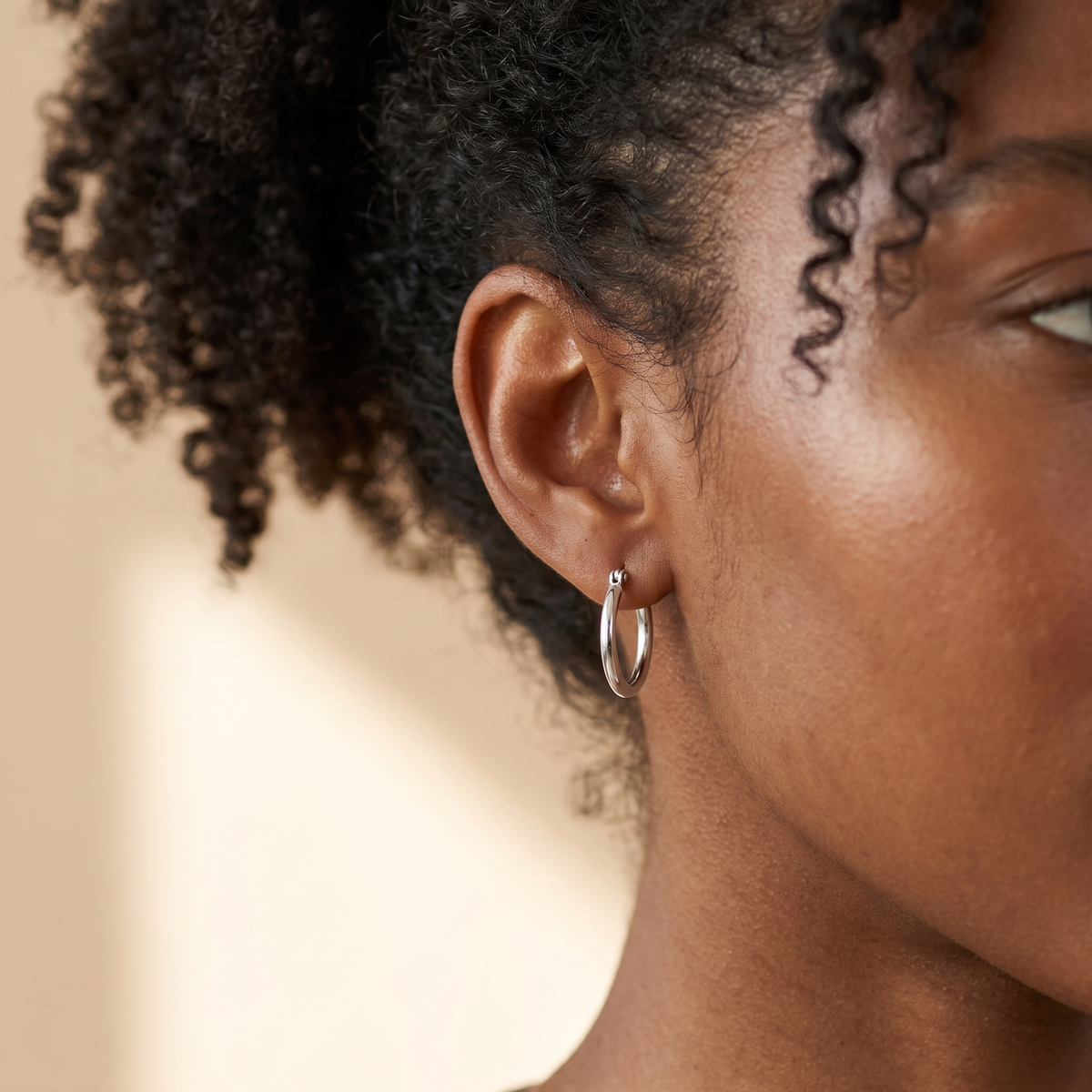 Silver Small Hoop Earrings