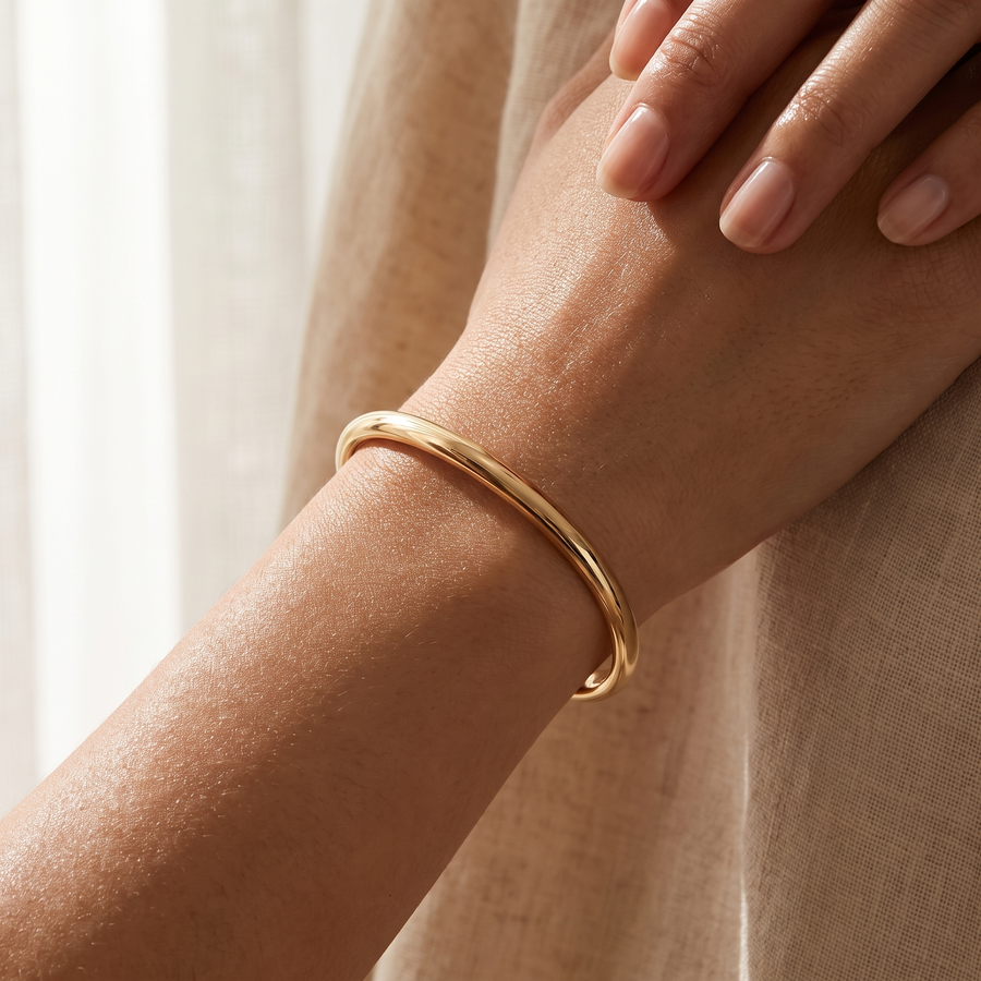 Gold Cuff Bracelet